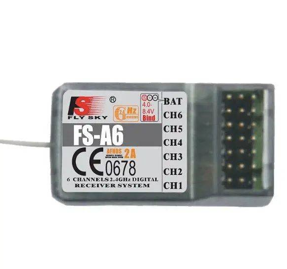 Radio FS-I4X Flysky + FS-A6 Mode 1 Radios